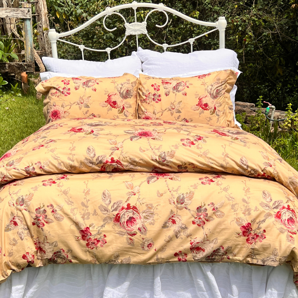 Kit Capa de Duvet Flor Corn | Casal Kit Capa de Duvet Flor Corn | Casal