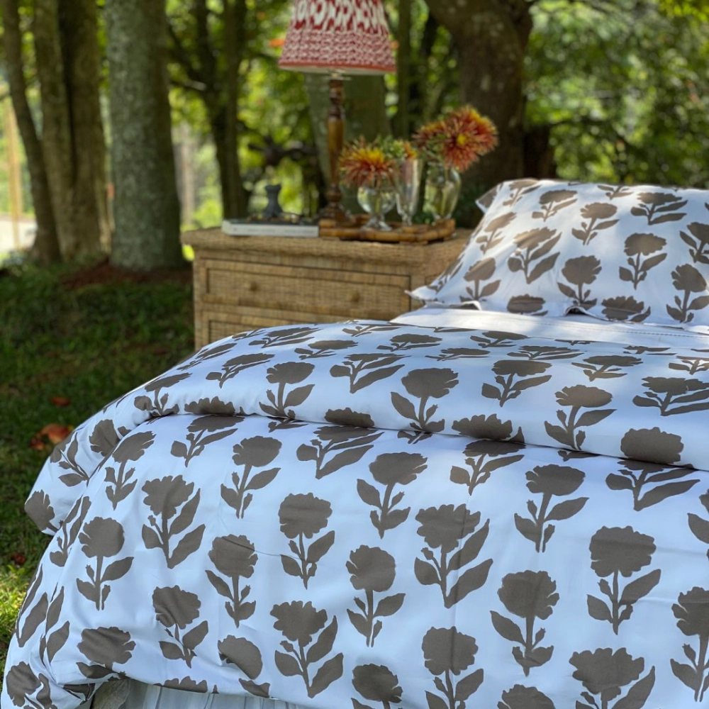 Kit Capa De Duvet Flor Natural Kit Capa De Duvet Flor Natural