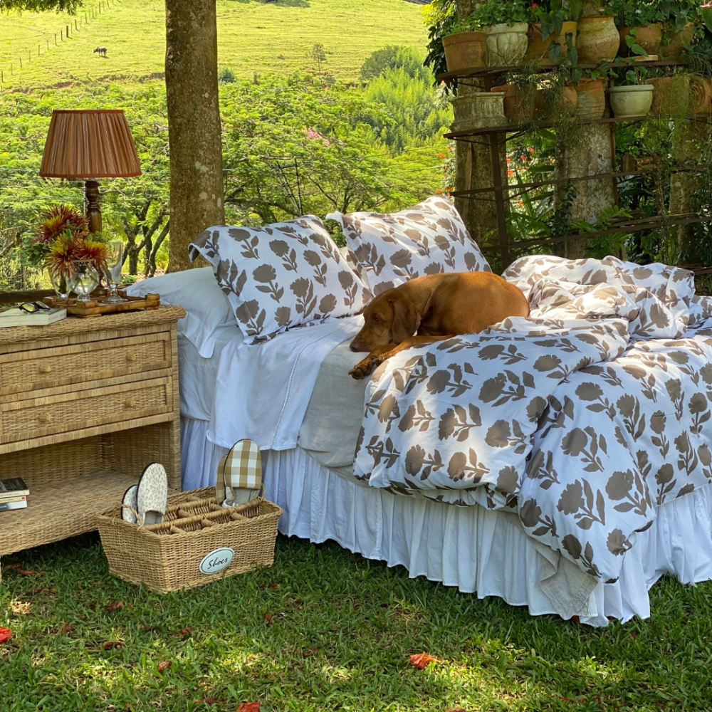 Kit Capa De Duvet Flor Natural Kit Capa De Duvet Flor Natural