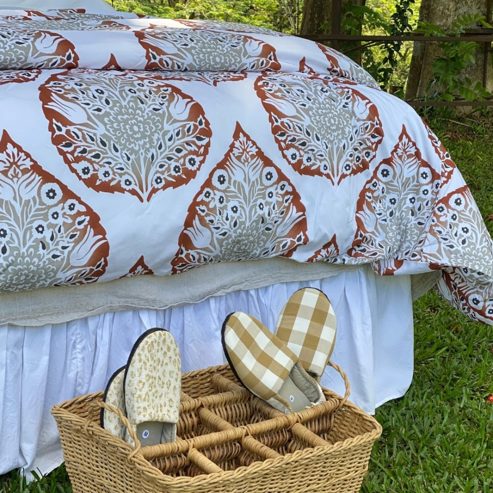 Kit Capa De Duvet Lotus Rusty Kit Capa De Duvet Lotus Rusty