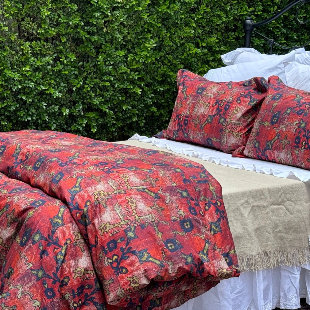 Kit Capa de Duvet Rug Zahra Queen Kit Capa de Duvet Rug Zahra Queen