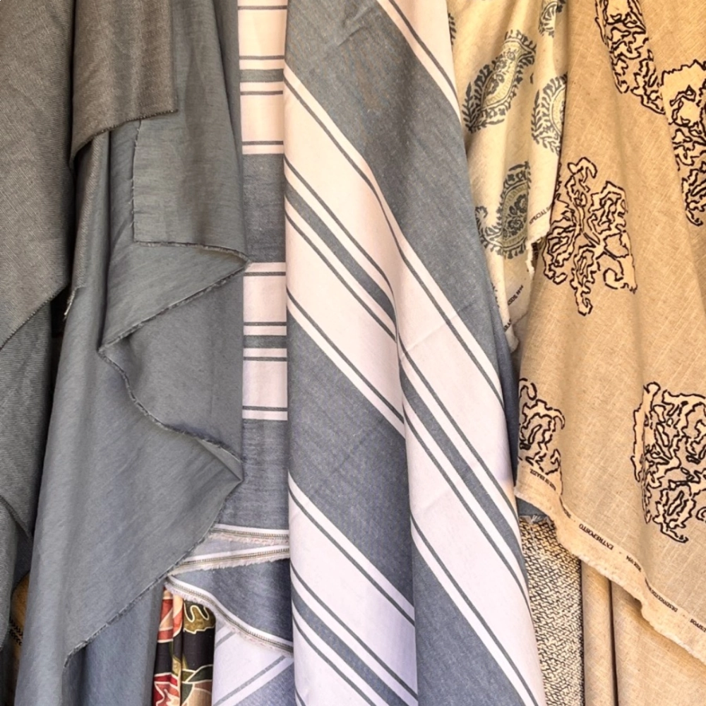 Tecido Lista Dupla Jeans