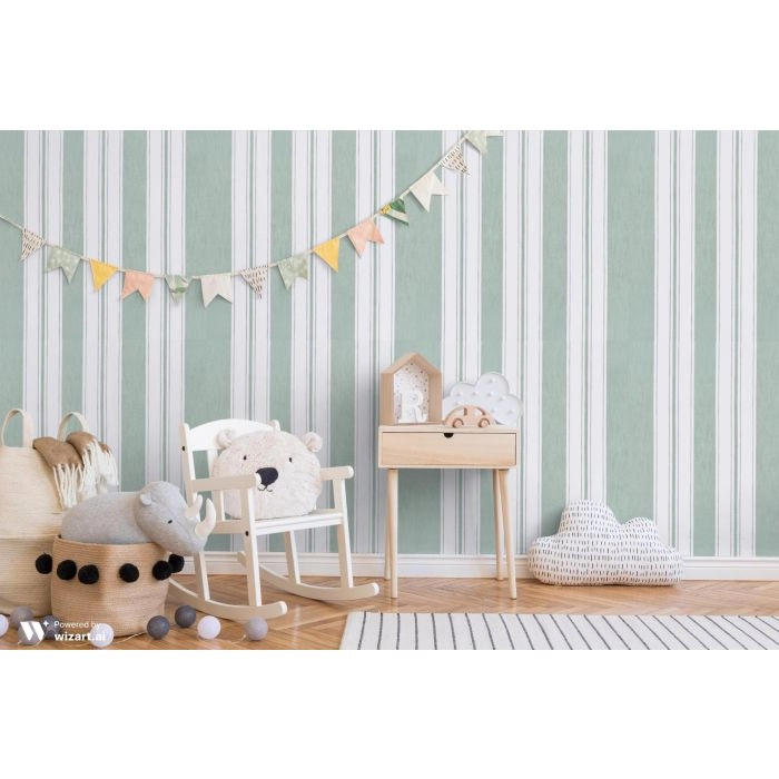 Tecido Lista Dupla Salvia