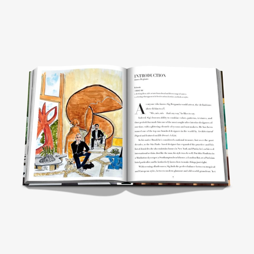 Livro Sig Bergamin Ecletic by Assouline | Edição Exclusiva com Caixa de Acrílico Livro Sig Bergamin Ecletic by Assouline | Edição Exclusiva com Caixa de Acrílico