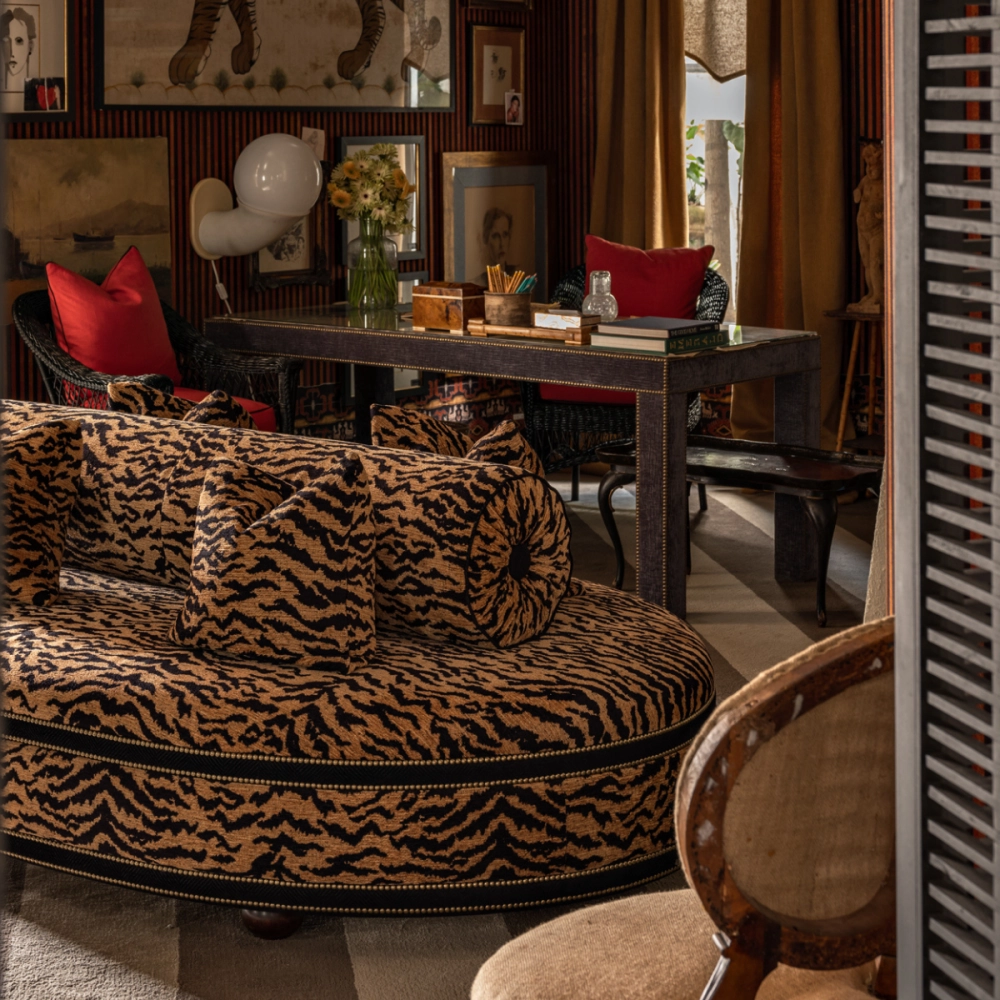 Puff Tiger com Rolo Puff Tiger com Rolo