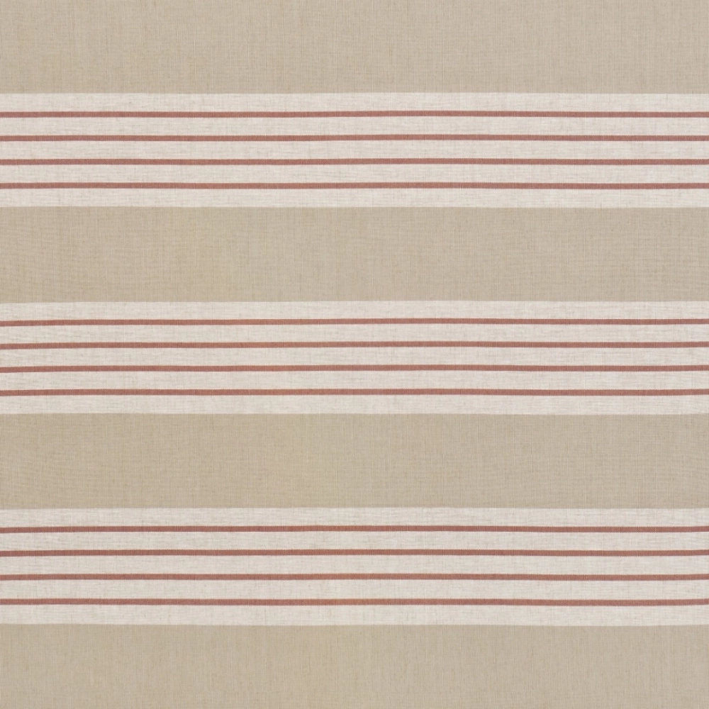 Rolo 6m | Tecido Lista François Leve Rusty