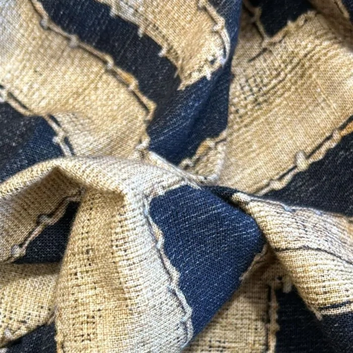 Tecido Estampa Kuba Camel