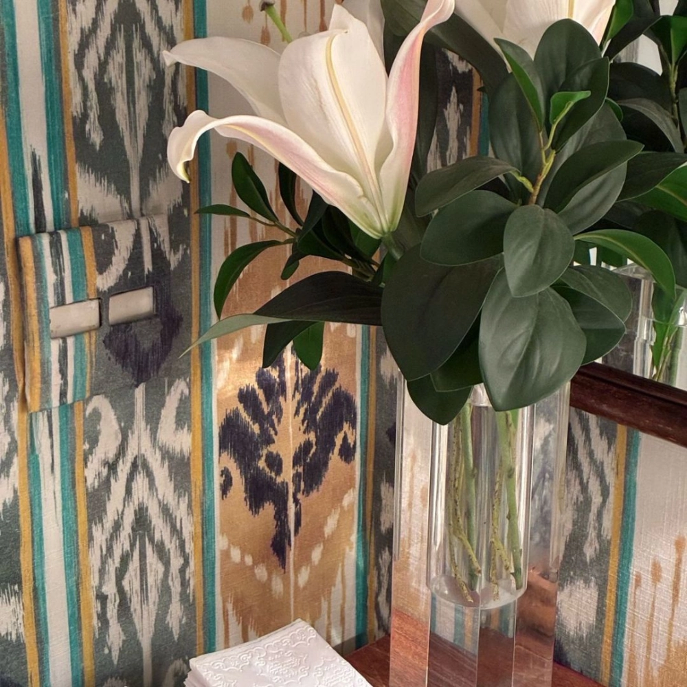 Tecido Ikat Zanzibar