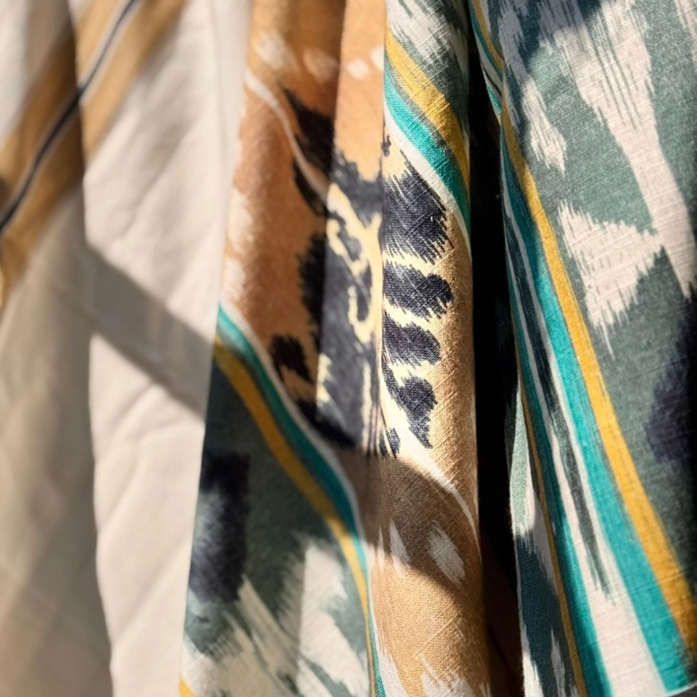 Tecido Ikat Zanzibar