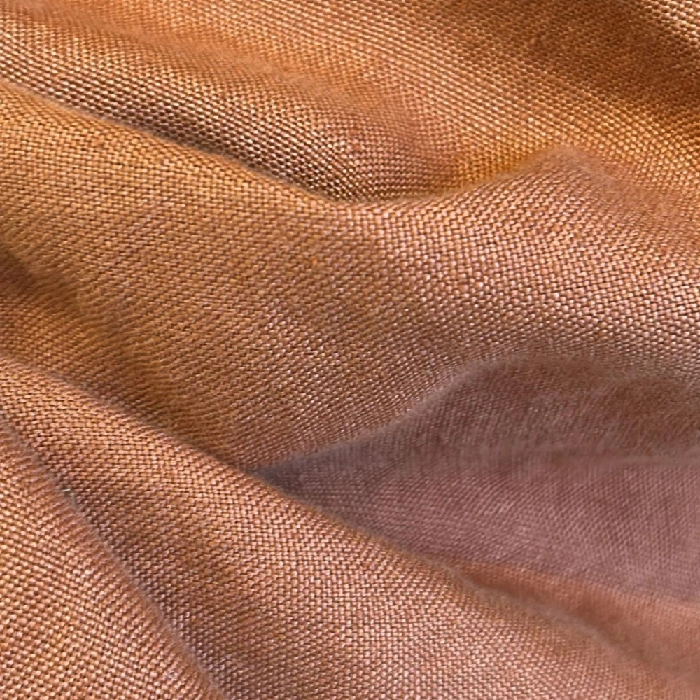 Tecido Linho Portland Rusty