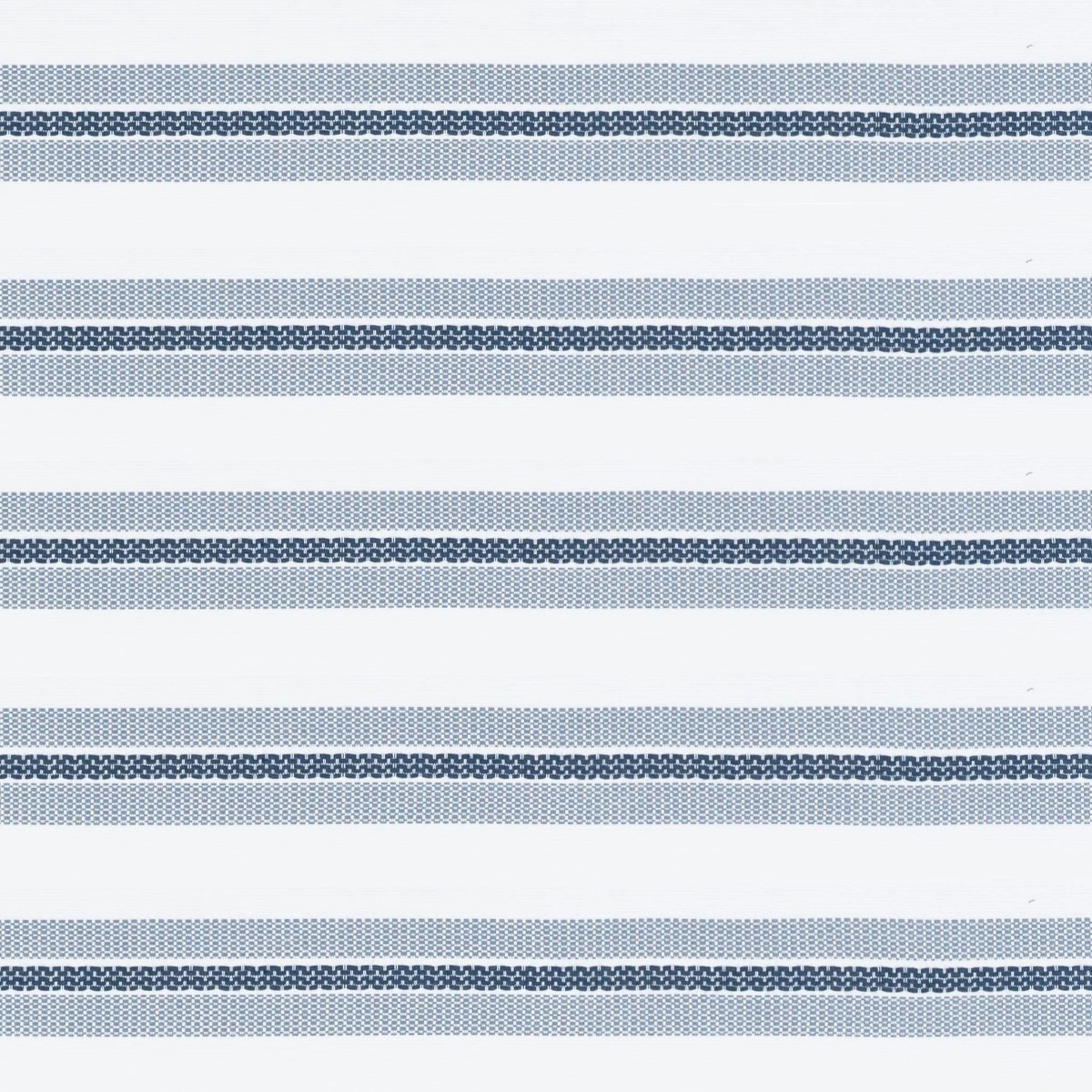 Tecido Lista Tripla Navy e Denim by Sunbrella