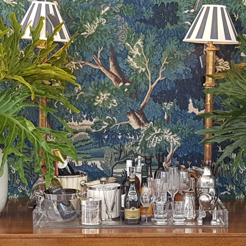 Tecido Verdure Índigo Tecido Verdure Índigo